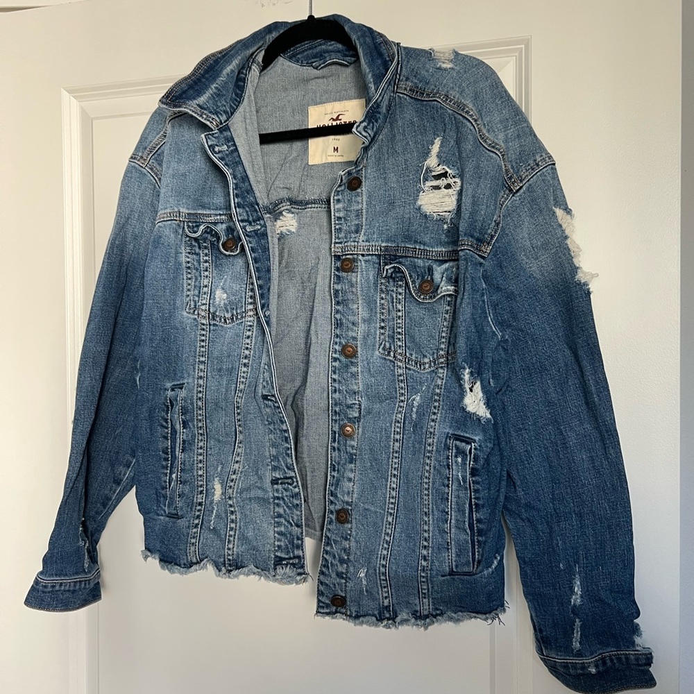Hollister Blue Denim Jacket